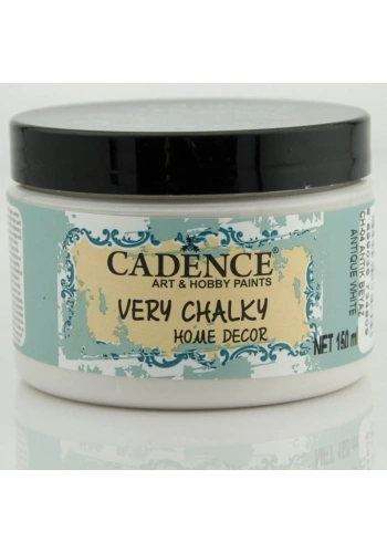 Cadence Very Chalky Home Dekor Kadifemsi Mobilya Boyası 150ml 04 Antik Beyaz
