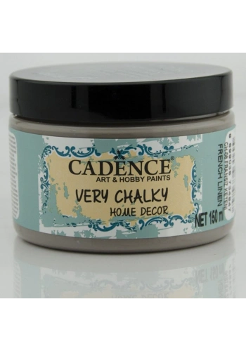 Cadence Very Chalky Home Dekor Kadifemsi Mobilya Boyası 150ml 08 Fransız Keteni