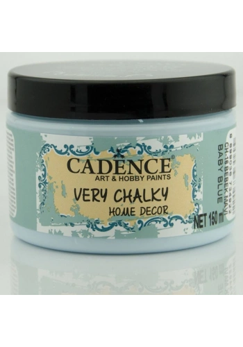 Cadence Very Chalky Home Dekor Kadifemsi Mobilya Boyası 150ml 16 Bebek Mavi