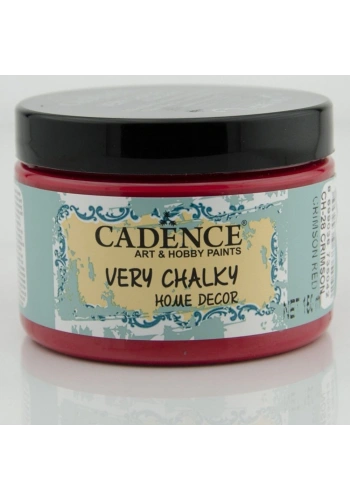 Cadence Very Chalky Home Dekor Kadifemsi Mobilya Boyası 150ml 28 Crimson Kırmızı