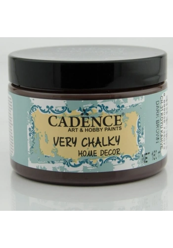 Cadence Very Chalky Home Dekor Kadifemsi Mobilya Boyası 150ml 31 Koyu Kahve