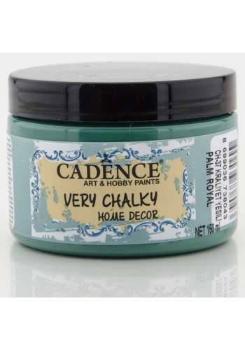 Cadence Very Chalky Home Dekor Kadifemsi Mobilya Boyası 150ml 37 Kraliyet Yeşili