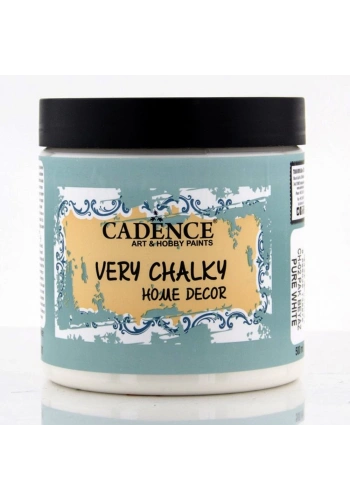 Cadence Very Chalky Home Dekor Kadifemsi Mobilya Boyası 500ml 02 Pak Beyaz