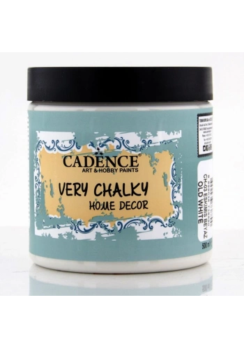 Cadence Very Chalky Home Dekor Kadifemsi Mobilya Boyası 500ml 03 Eskimiş Beyaz