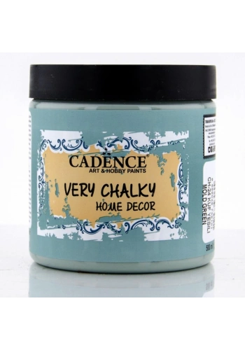 Cadence Very Chalky Home Dekor Kadifemsi Mobilya Boyası 500ml 24 Küf Yeşili