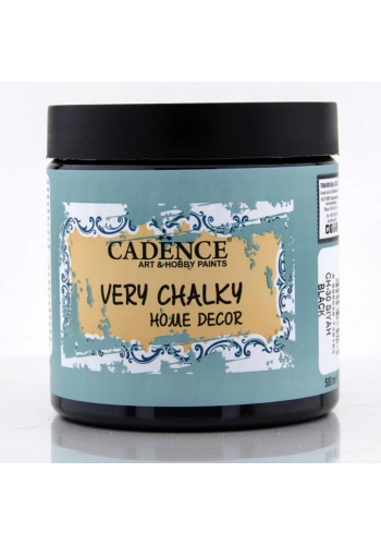 Cadence Very Chalky Home Dekor Kadifemsi Mobilya Boyası 500ml 30 Siyah