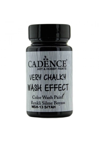 Cadence Very Chalky Wash Effect Slime Boyası 90ml 13 Siyah
