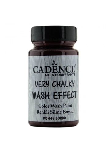 Cadence Very Chalky Wash Effect Slime Boyası 90ml 7 Bordo