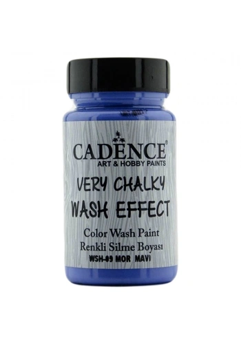 Cadence Very Chalky Wash Effect Slime Boyası 90ml 9 Mor Mavi