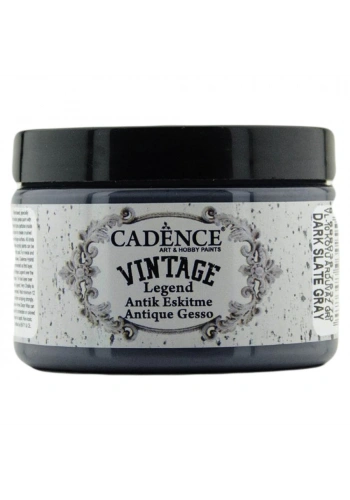 Cadence Vintage Legent Antik Eskitme Boyası 150ml 10 Koyu Arduvaz