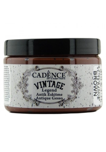 Cadence Vintage Legent Antik Eskitme Boyası 150ml 12 Kahverengi