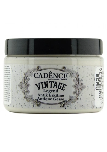 Cadence Vintage Legent Antik Eskitme Boyası 150ml 2 Ekru