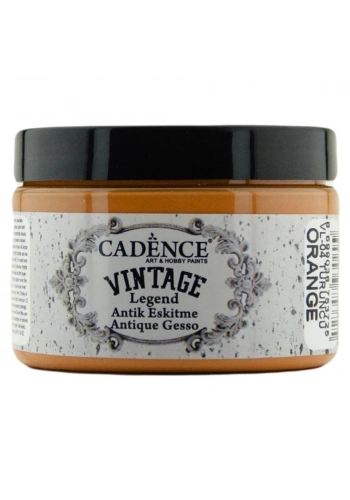 Cadence Vintage Legent Antik Eskitme Boyası 150ml 4 Turuncu