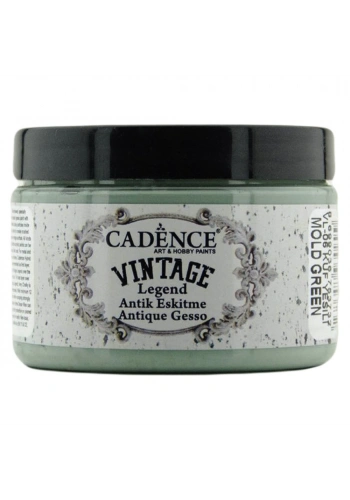 Cadence Vintage Legent Antik Eskitme Boyası 150ml 6 Küf Yeşili