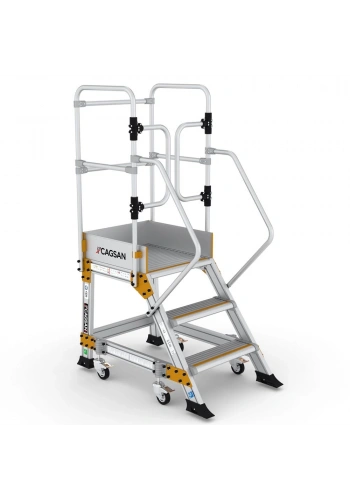 Çağsan Endüstriyel Alüminyum Platform EP 2+1 Basamaklı - EP2