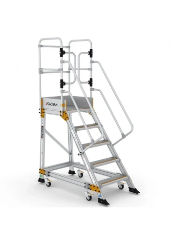 Çağsan Endüstriyel Alüminyum Platform EP 4+1 Basamaklı - EP4