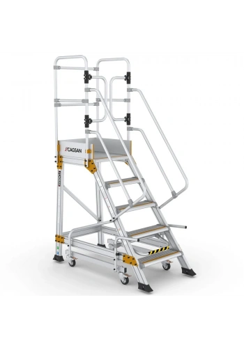 Çağsan Endüstriyel Alüminyum Platform EPN 4+1 Basamaklı - EPN4