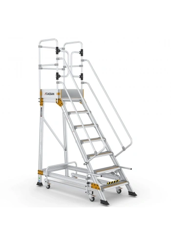 Çağsan Endüstriyel Alüminyum Platform EPN 6+1 Basamaklı - EPN6