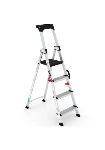 Çağsan Hazar Profesyonel Alüminyum Merdiven 3+1 Basamaklı - HA103