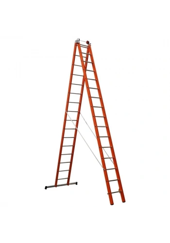 Çağsan İki Parçalı Çok Amaçlı Fiberglas Merdiven (V2) 2x16 Basamaklı - FS9-V2