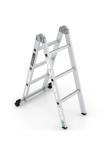 Çağsan Katlanır Alüminyum Merdiven 2x3 Basamaklı - K2