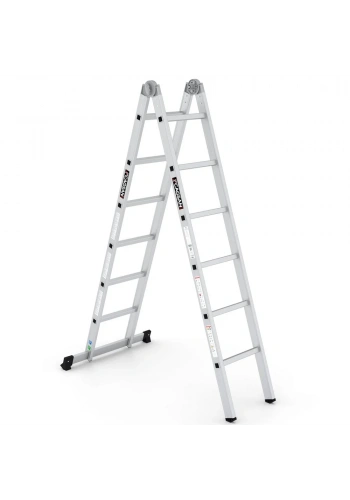 Çağsan Katlanır Alüminyum Merdiven 2x6 Basamaklı - K4