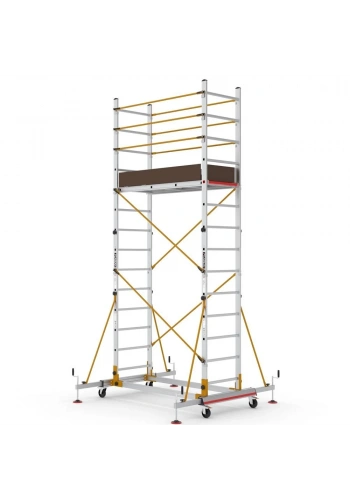 Çağsan Modüler Alüminyum İskele 2x7 Basamaklı - SM460