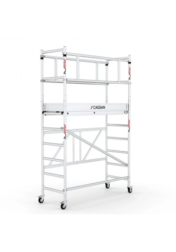 Çağsan ProTUBE F Profesyonel Alüminyum İskele 1,8 Mt - ProTUBE F180