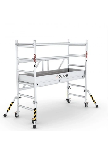 Çağsan ProTUBE FN (180) Profesyonel Alüminyum İskele 0,96 Mt - ProTUBE_FN96_(180)