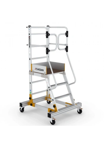 Çağsan Raf ve Depolama Platformu 3+1 Basamaklı - RD0012 - 1,0