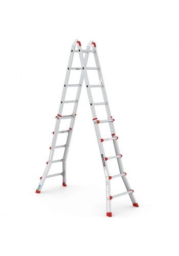 Çağsan Toros Çok Amaçlı Katlanır Alüminyum Merdiven 6 Basamaklı - CK580T