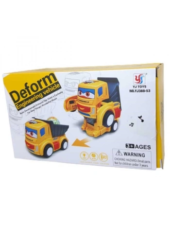 Can Oyuncak Kutulu Pilli Robot Olan Kamyon YJ388-53