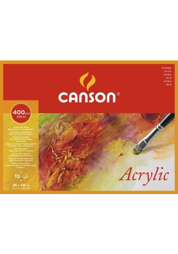Canson Akrilik Defteri 36x48cm 400gr 10yp