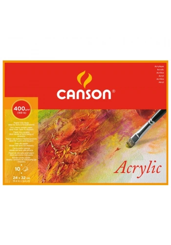 Canson Blk Canacrylıq 10s 24x32 400 GR