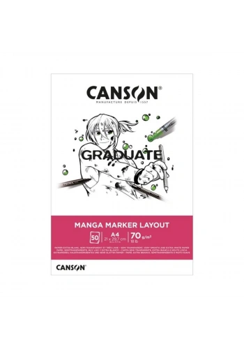 Canson Graduate Marker Defter A4 70gr 50yp