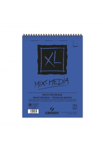 Canson XI Mix Media Defter A5 300gr 15yp Spiralli