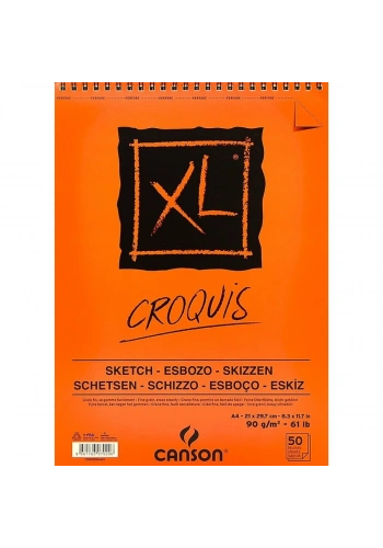 Canson Xl Eskiz Defteri A4 90gr 50yp