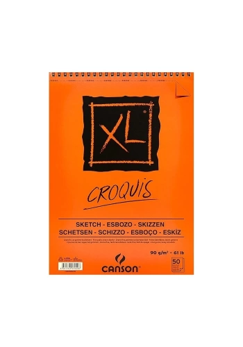 Canson Xl Eskiz Defteri A5 90gr 50yp Spiralli