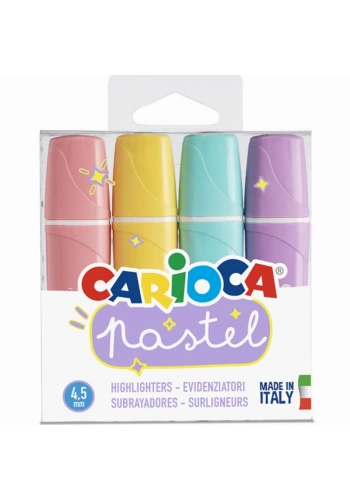 Carioca Fosforlu Kalem Pastel 4 LÜ 43167