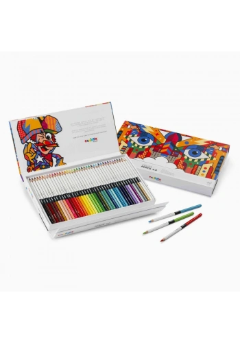 Carioca Plus 4.0 Kuru Boya Kalemi Seti 40 Renk