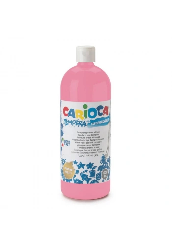 Carioca Tempera Yıkanabilir Poster Boya 1000 ml. PEMBE