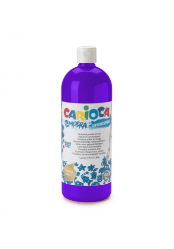 Carioca Tempera Yıkanabilir Poster Boya 1000 ml. MOR