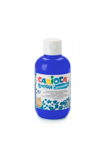 Carioca Tempera Yıkanabilir Poster Boya 250 ml. KOYU MAVİ