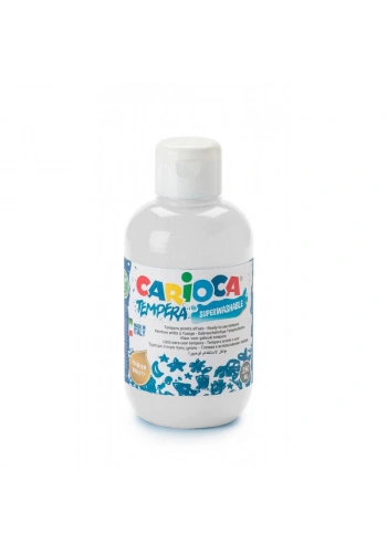 Carioca Tempera Yıkanabilir Poster Boya 250 ml. BEYAZ