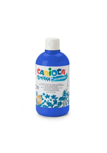 Carioca Tempera Yıkanabilir Poster Boya 500 ml. KOYU MAVİ