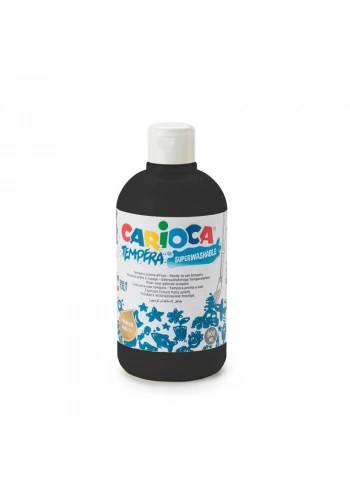 Carioca Tempera Yıkanabilir Poster Boya 500 ml. SİYAH