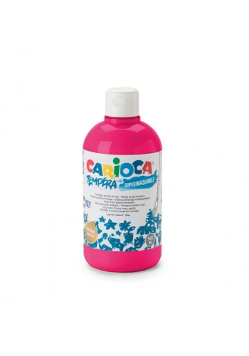 Carioca Tempera Yıkanabilir Poster Boya 500 ml. FUŞYA