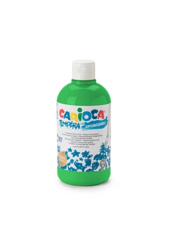 Carioca Tempera Yıkanabilir Poster Boya 500 ml. YEŞİL