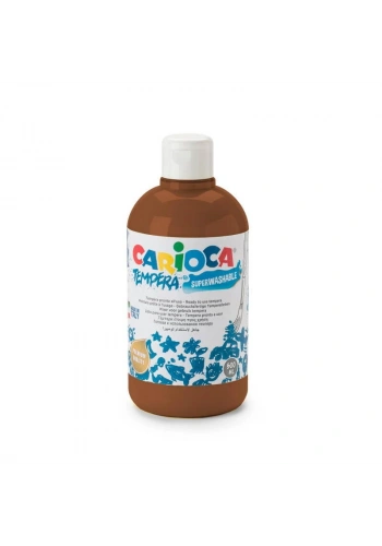 Carioca Tempera Yıkanabilir Poster Boya 500 ml. KAHVERENGİ
