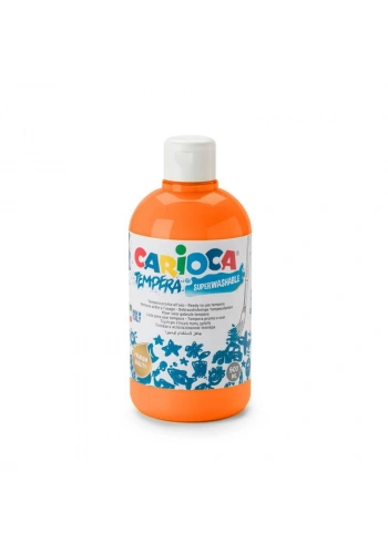 Carioca Tempera Yıkanabilir Poster Boya 500 ml. TURUNCU